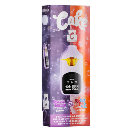 Cake Dual Flavor Switch Disposable Vape 4G