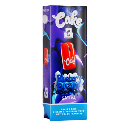 Cake THC-A Rosin Disposable Vape 3G