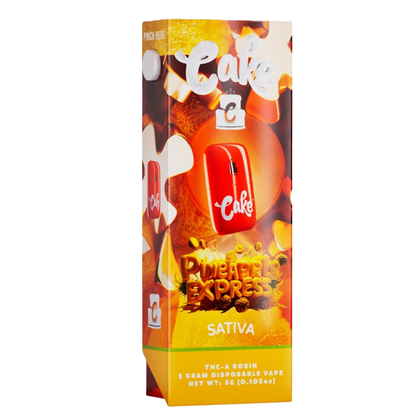 Cake THC-A Rosin Disposable Vape 3G