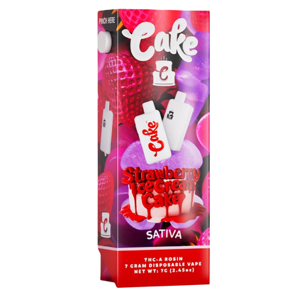 Cake THCA Rosin Disposable Vape 7G
