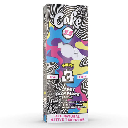 Cake Wavy Live Resin Disposable 3G