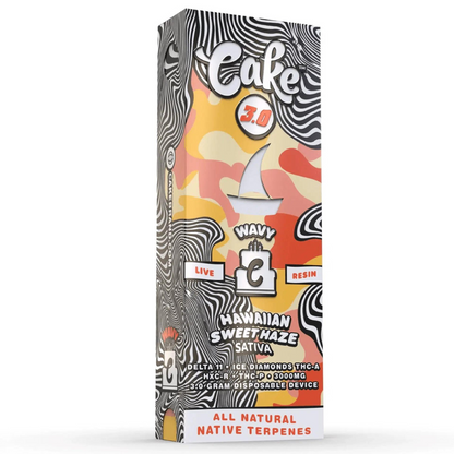 Cake Wavy Live Resin Disposable 3G