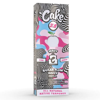 Cake Wavy Live Resin Disposable 3G