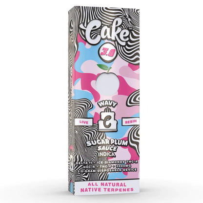 Cake Wavy Live Resin Disposable 3G