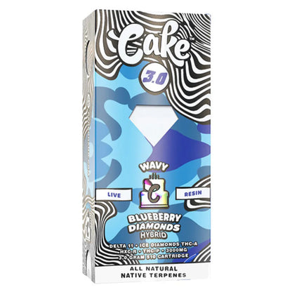Cake Wavy Live Resin Cartridge 3G
