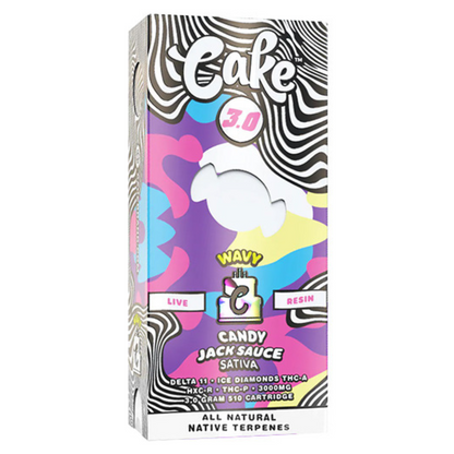 Cake Wavy Live Resin Cartridge 3G