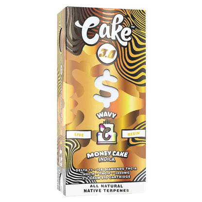Cake Wavy Live Resin Cartridge 3G
