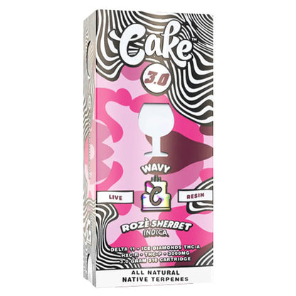 Cake Wavy Live Resin Cartridge 3G