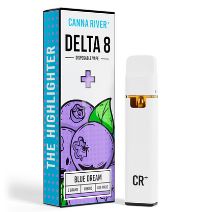 Canna River Highlighter Delta 8 Disposable 2G