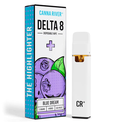 Canna River Highlighter Delta 8 Disposable 2G