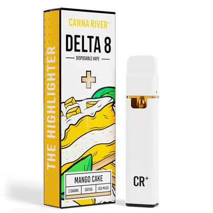 Canna River Highlighter Delta 8 Disposable 2G