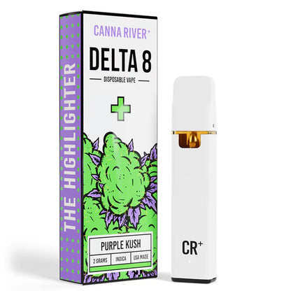 Canna River Highlighter Delta 8 Disposable 2G