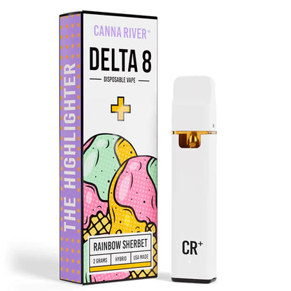 Canna River Highlighter Delta 8 Disposable 2G