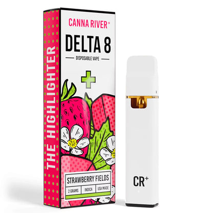 Canna River Highlighter Delta 8 Disposable 2G