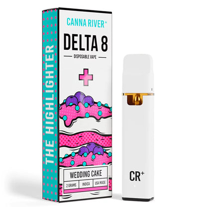 Canna River Highlighter Delta 8 Disposable 2G