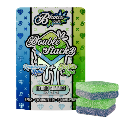 Chapo Blanco Double Stacks Gummies 2000MG | 2pk