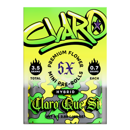 CLARO Premium Flower Mini THC-A Pre-Rolls 3.5G