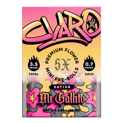 CLARO Premium Flower Mini THC-A Pre-Rolls 3.5G