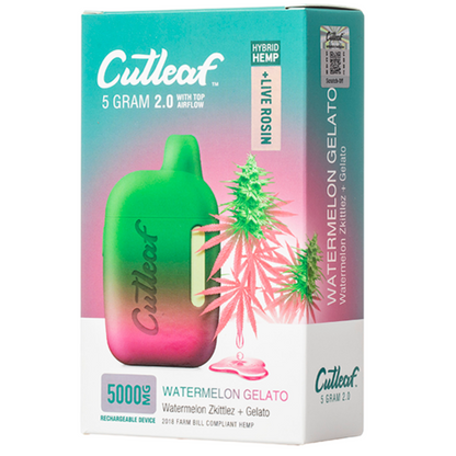 Cutleaf THC Live Rosin Disposable Vape