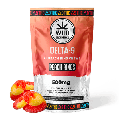 Wild Orchard Delta 9 Peach Rings