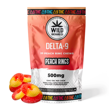 Wild Orchard Delta 9 Peach Rings
