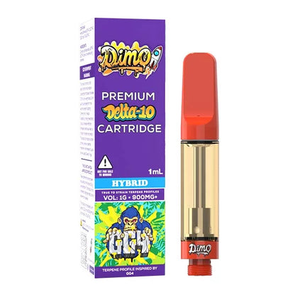 Dimo Hemp Delta 10 Cartridges 1g