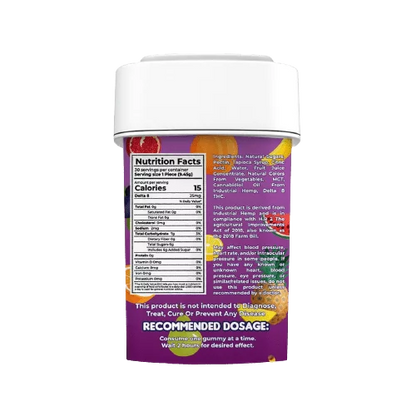 Dank Lite Delta 8 Gummies 750mg