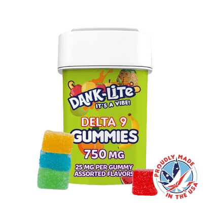 Dank Lite Delta 9 Gummies 750mg