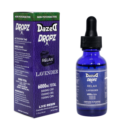 Dazed 8 Live Resin Dropz Tincture