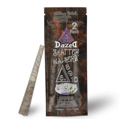 Dazed 8 Shatter Walker Pre Rolls 1.5G