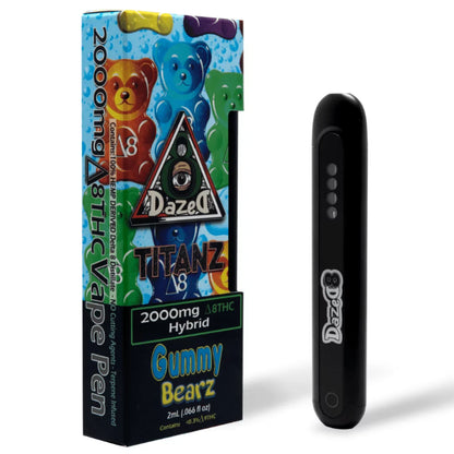 Dazed 8 Titanz Delta 8 Disposable 2G