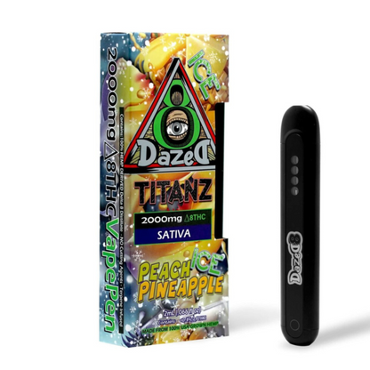 Dazed 8 Titanz Delta 8 Disposable 2G