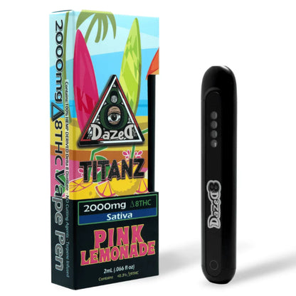 Dazed 8 Titanz Delta 8 Disposable 2G