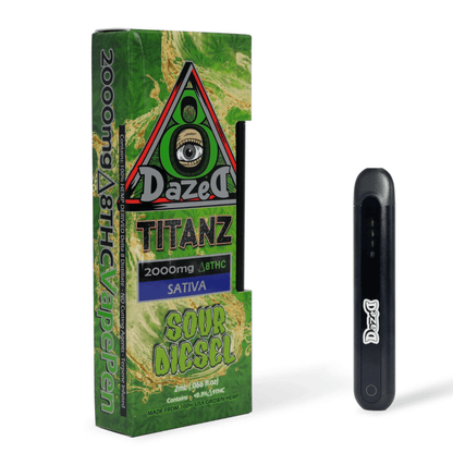 Dazed 8 Titanz Delta 8 Disposable 2G