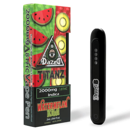 Dazed 8 Titanz Delta 8 Disposable 2G