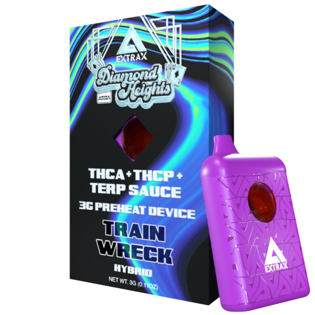 THCA Diamond 3G Delta Extrax Diamond Heights Disposable 3G - D8 Gas