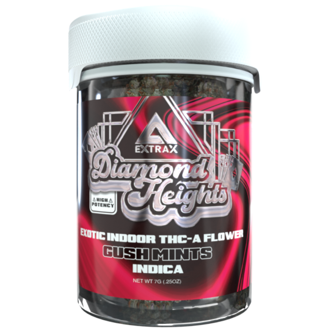 Delta Extrax THC-A Diamond Heights Flower 7G - D8 Gas
