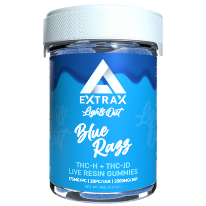 Delta Extrax Lights Out Gummies 3500mg | 2.0