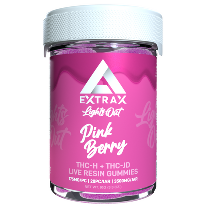 Delta Extrax Lights Out Gummies 3500mg | 2.0