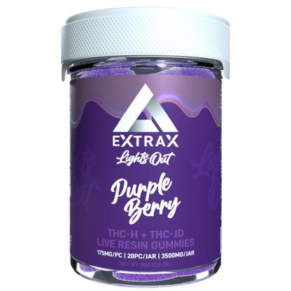 Delta Extrax Lights Out Gummies 3500mg | 2.0