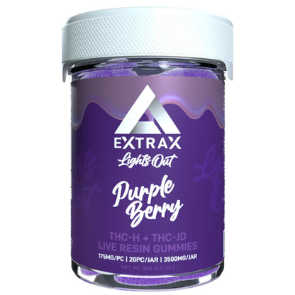 Delta Extrax Lights Out Gummies 3500mg | 2.0