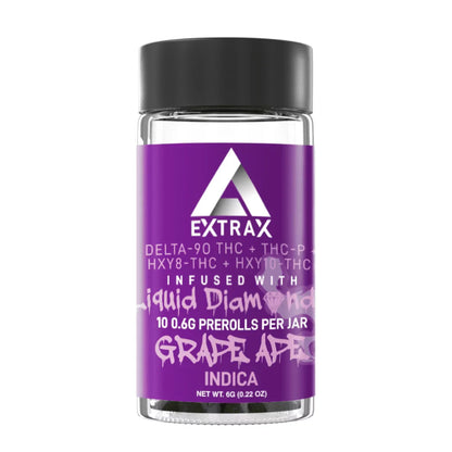 Delta Extrax Liquid Diamond Prerolls 10pk | 2.0
