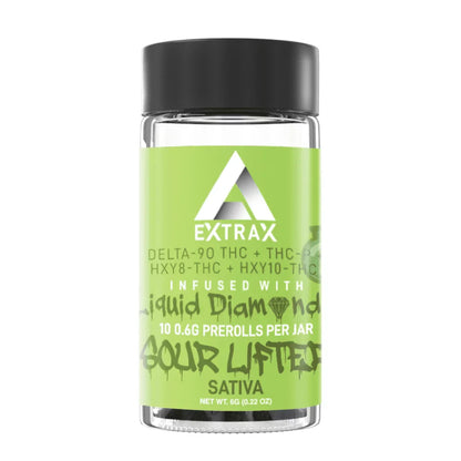 Delta Extrax Liquid Diamond Prerolls 10pk | 2.0