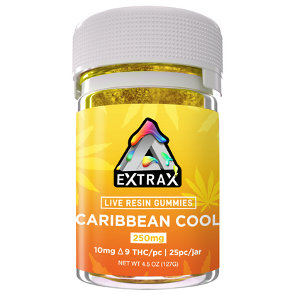 Delta Extrax Live Resin Delta 9 Gummies 250mg