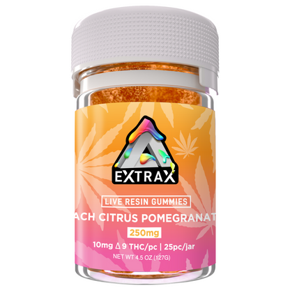 Delta Extrax Live Resin Delta 9 Gummies 250mg