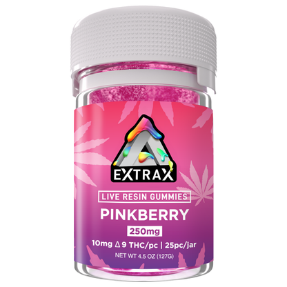 Delta Extrax Live Resin Delta 9 Gummies 250mg