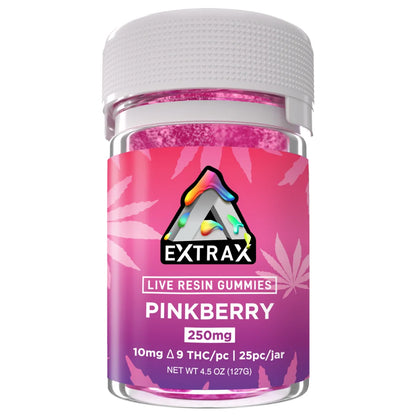 Delta Extrax Live Resin Delta 9 Gummies 250mg