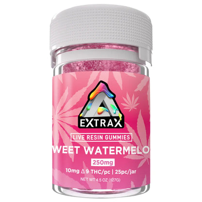 Delta Extrax Live Resin Delta 9 Gummies 250mg