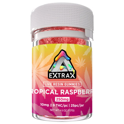Delta Extrax Live Resin Delta 9 Gummies 250mg