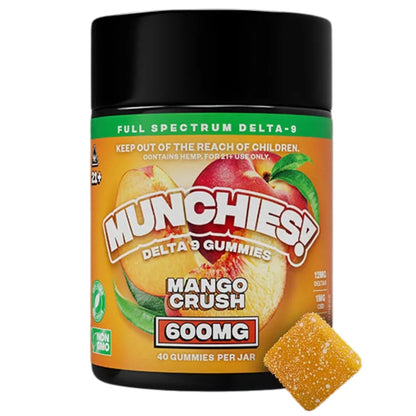 Delta Munchies D9 Gummies 600mg